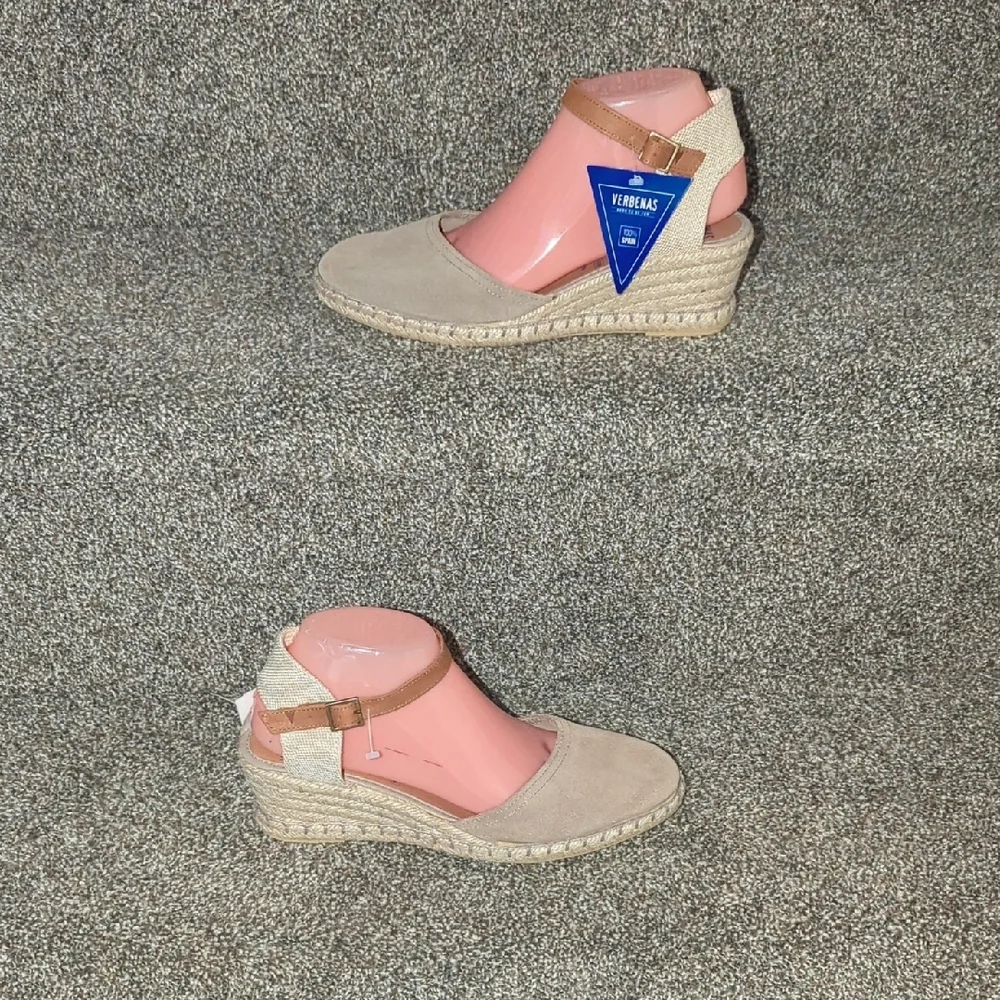 Elegant Tan Espadrilles with Ankle Strap